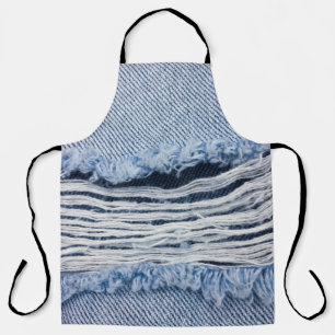 Tablier Texture du tissu de lin naturel
