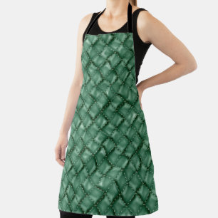 Tablier Texture en cuir brillant 3