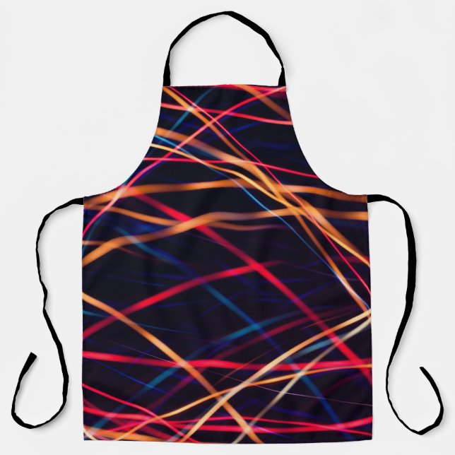 Tablier Texture néon avec longue exposition.abstrait, une (Recto)