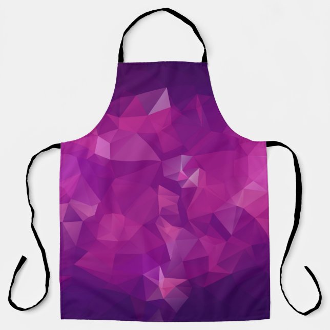 Tablier texture violet Abstraite du triangle fond (Recto)