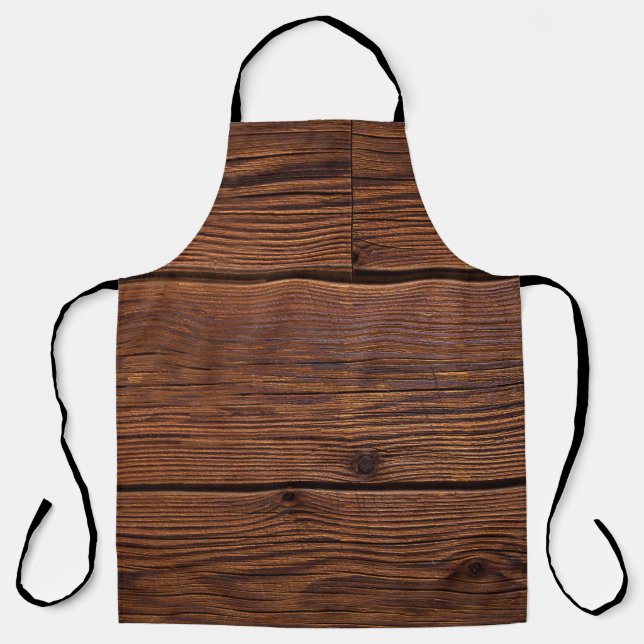 Tablier Texture wood grain weathered washed (Recto)