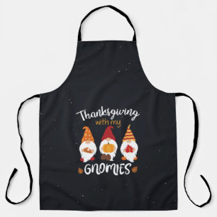 Tablier Thanksgiving Avec Mes Gnomes