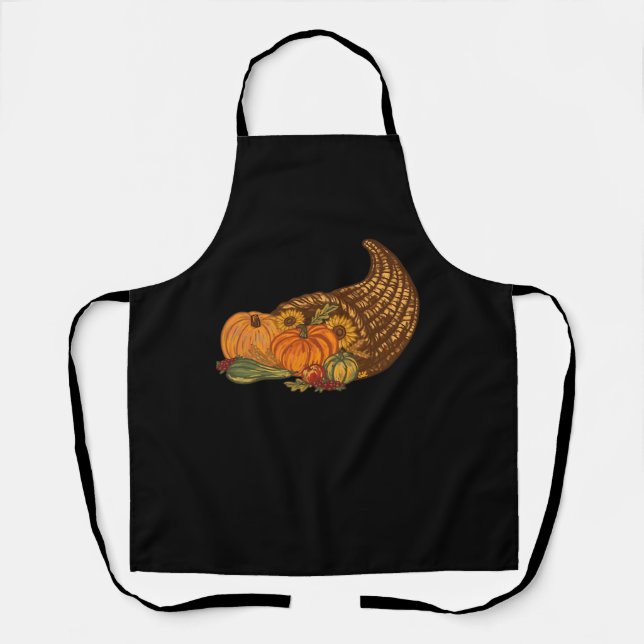 Tablier Thanksgiving Cornucopia Classic T-Shirt (Recto)
