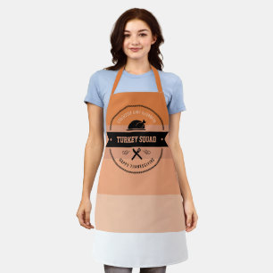 Tablier Thanksgiving Drôle Turquie Personnaliser Apron