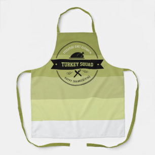 Tablier Thanksgiving Drôle Turquie Personnaliser Apron