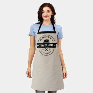 Tablier Thanksgiving Funny Turkey Apron
