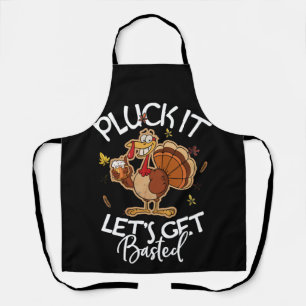 Tablier Thanksgiving Pluck It Let's Get Basted Holiday
