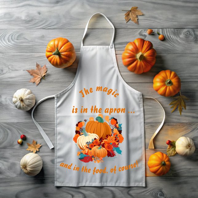 Tablier Thanksgiving Pumpkins (Créateur téléchargé)