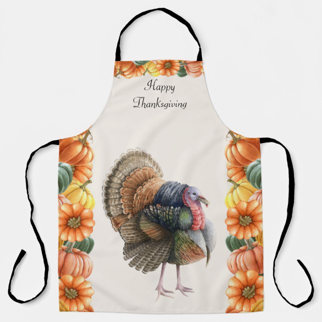 Tablier Thanksgiving Turkey Apron (Recto)