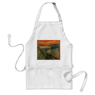 Tablier The Avocado Scream Fine Art Vegan Spoof