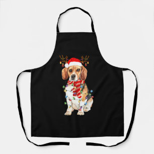 Tablier The Beagle Christmas Reindeer Christmas Lights