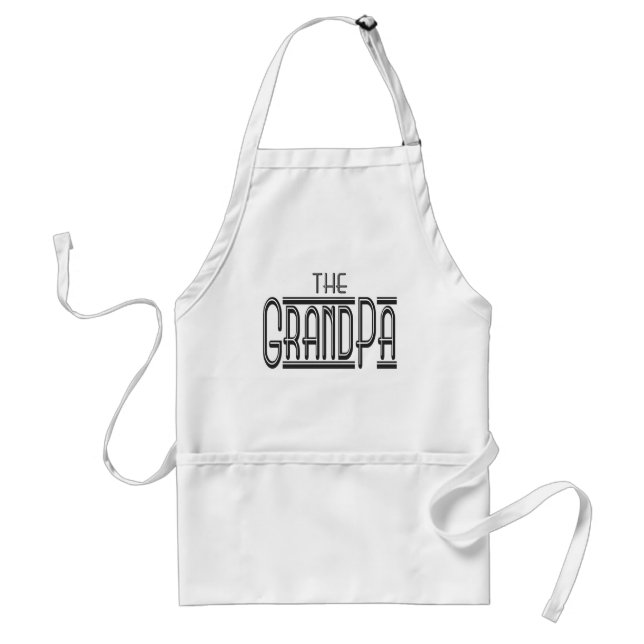 Tablier "THE" Grand-père Quirky BBBQ Apron (Devant)