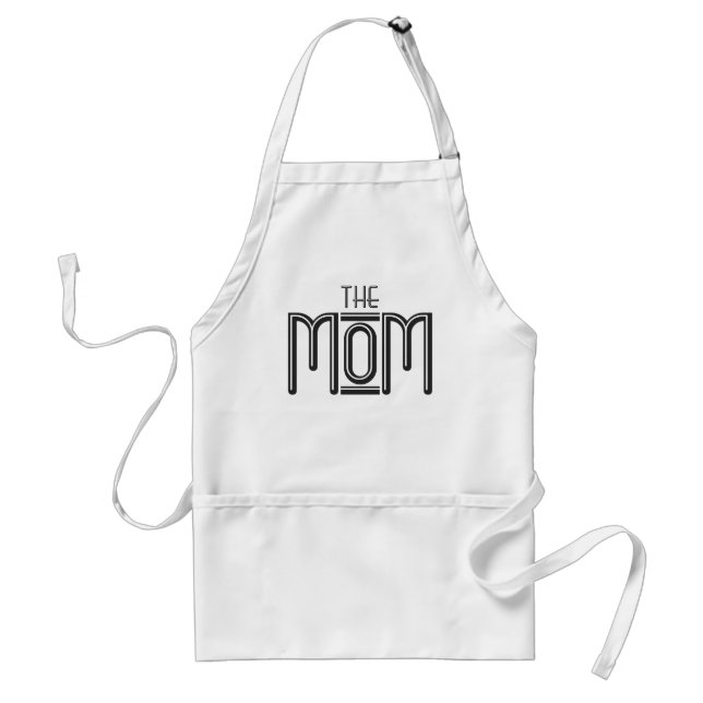 Tablier "THE" Mom Quirky BBQ Apron (Devant)