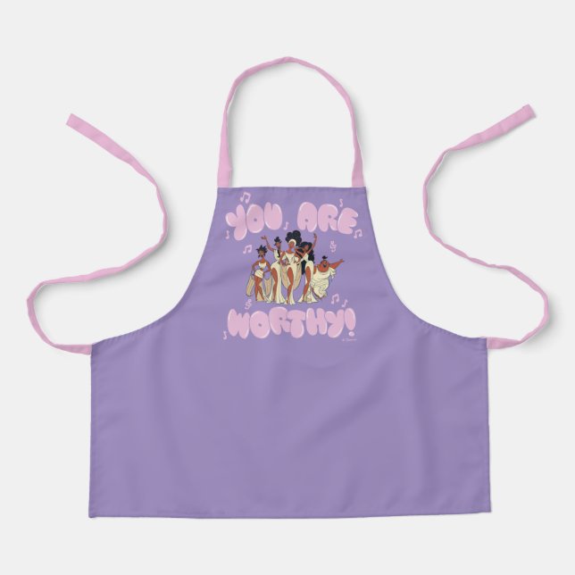 Tablier The Muses - You Are Worthy Apron (Recto)