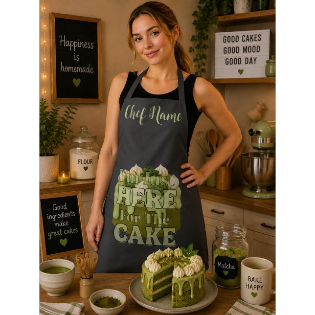 Tablier Thé vert Matcha (Créateur téléchargé)