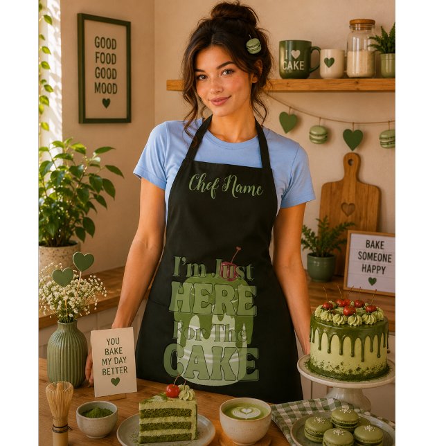 Tablier Thé vert matcha (Créateur téléchargé)