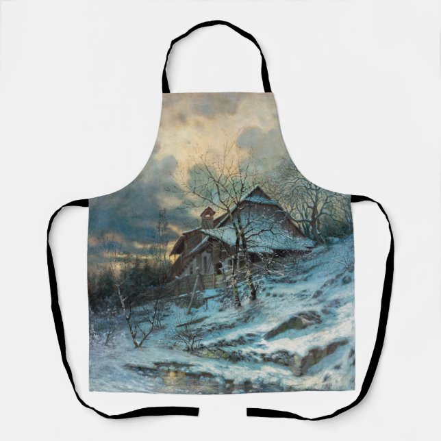Tablier Thème d'hiver par Angyal Vojtech (Recto)