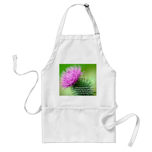 Tablier Thistle et Selkirk Grace Apron (Devant)