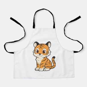 Tablier Tigre de yoga mignon design animal zen fitness