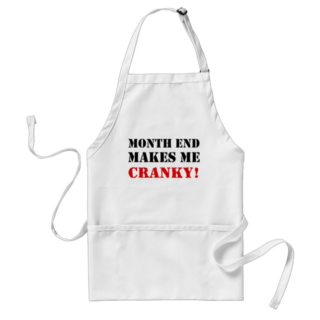 Tablier Timbre d'approbation de fin de mois de comptabilit (Devant)