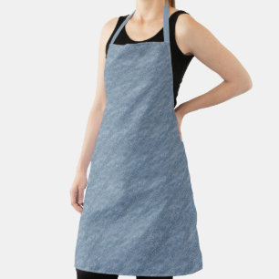 Tablier Tissu de denim de jeans bleu aspect