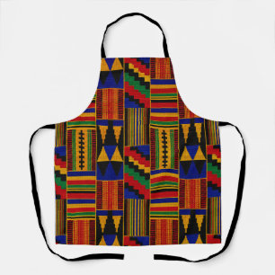 Tablier Tissu Kente de style africain