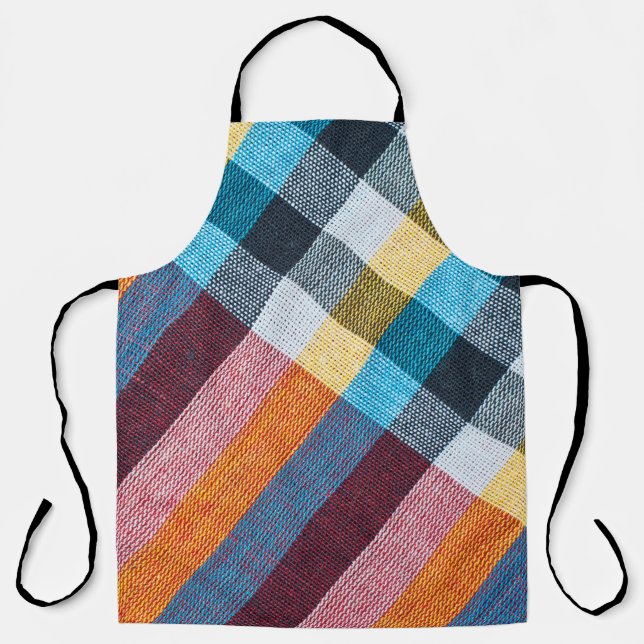 Tablier Tissu thaïlandais : Tissu de fermeture. (Recto)