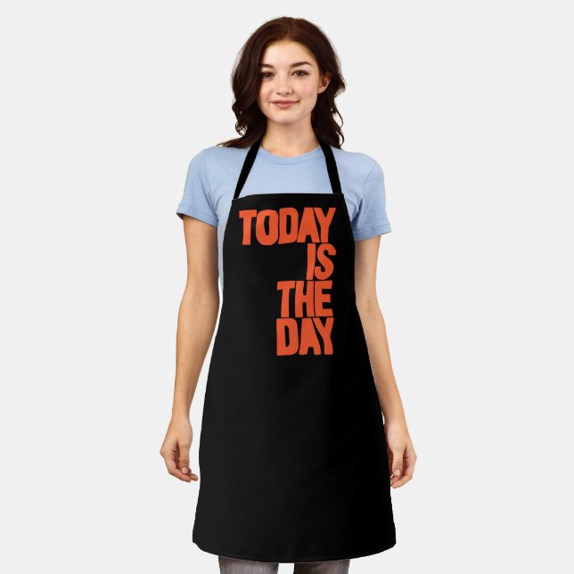Tablier Today is the day (Porté)