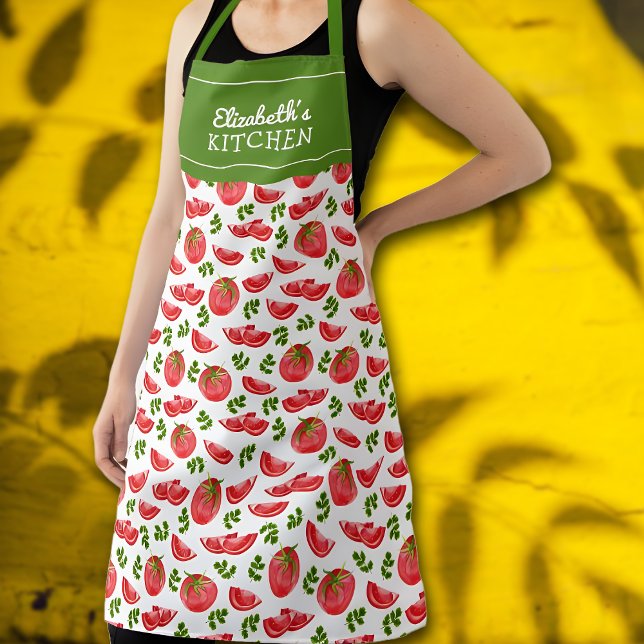 Tablier Tomates Cuisine personnalisée Fruit Unisex (Créateur téléchargé)