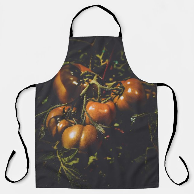 Tablier Tomates Rustiques Cuisine de Ferme Botanique Vinta (Recto)