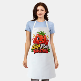 Tablier Tomato Power – Conception de cuisine drôle de toma