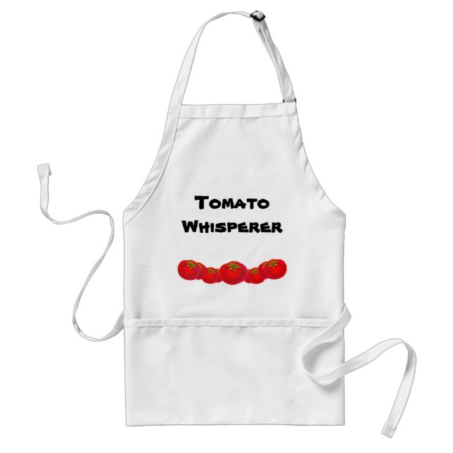 Tablier Tomato Whisperer Custom Gardener Slogan Apron (Devant)