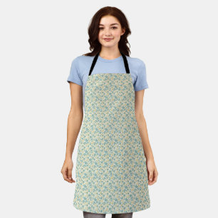 Tablier Tonalité sophistiquée des années 1940 Teal poussié
