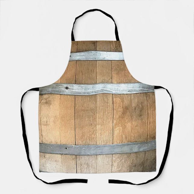Tablier Tonneau de Whisky Rustique (Recto)
