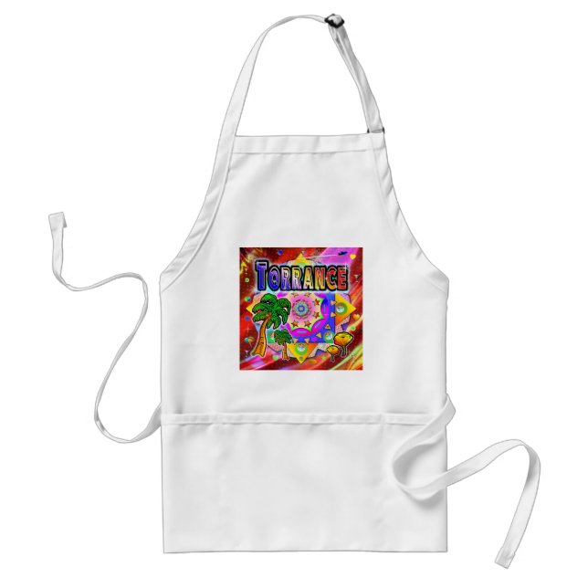 Tablier Torrance Tropical Friends Apron (Devant)