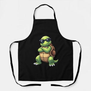 Tablier Tortue de mer Dabbing amoureux des animaux Sauvez
