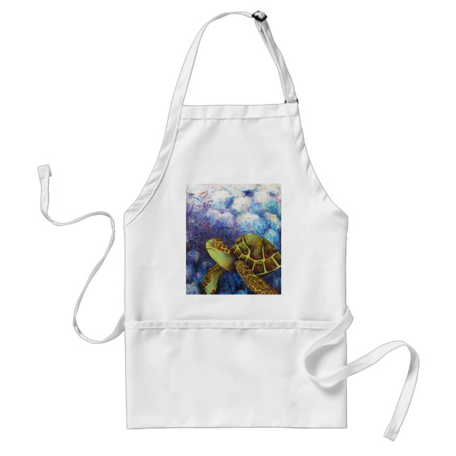 Tablier Tortue de mer, produits d'art de texture (Devant)