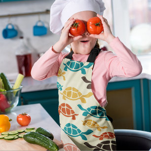 Tablier Tortue multicolore