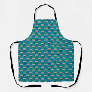 Tablier Tortues bleues et vertes de mer verte