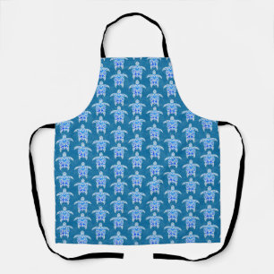 Tablier Tortues marines de la tribu bleue Honu