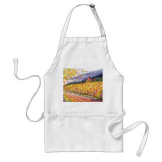 Tablier toscan de vignoble