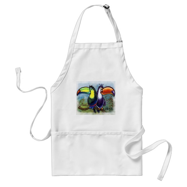 Tablier Toucans (Devant)