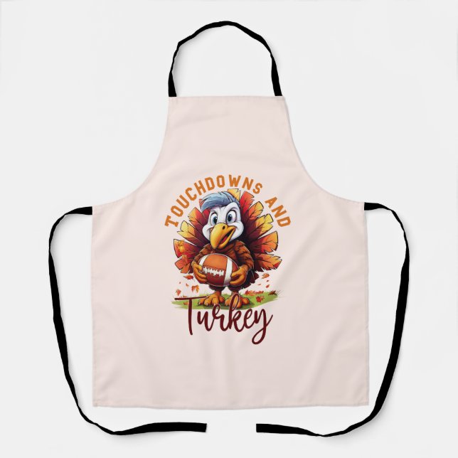 Tablier Touchdown et Turquie Thanksgiving (Recto)