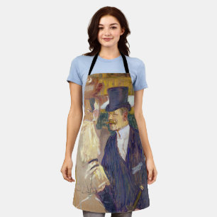 Tablier Toulouse-Lautrec - L'Anglais à la Rouge