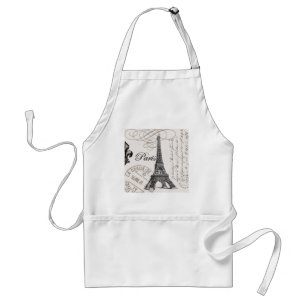 Tablier Tour Eiffel vintage moderne