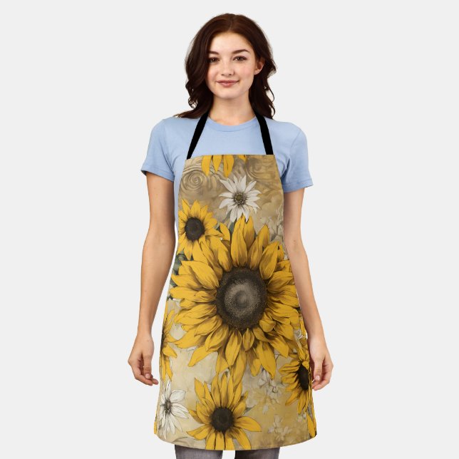 Tablier Tournesol (Porté)