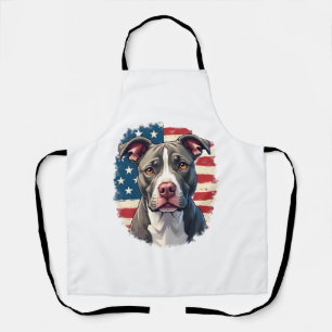 Tablier Tous les amoureux de chiens AMÉRICAINS pit bul (1)