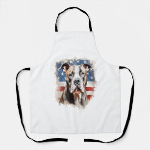Tablier tous les amoureux de chiens américains pit bull 