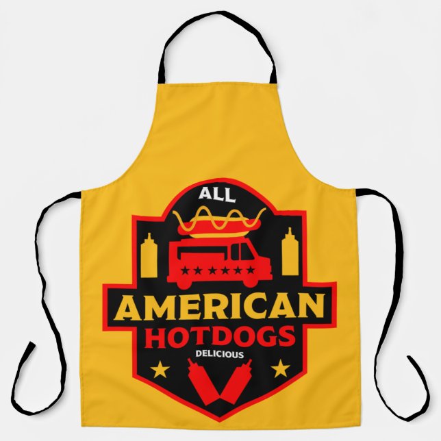 Tablier Tous les chiens d'épices américains (Recto)