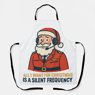 Tablier Tout ce que je veux pour Noël est une fréquence cl